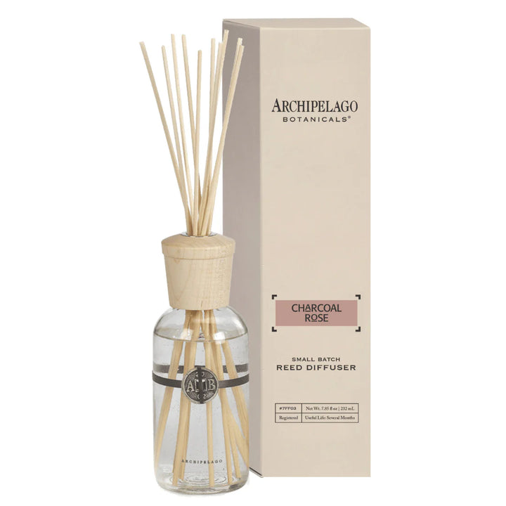 Archipelago Botanicals - Charcoal Rose Diffuser