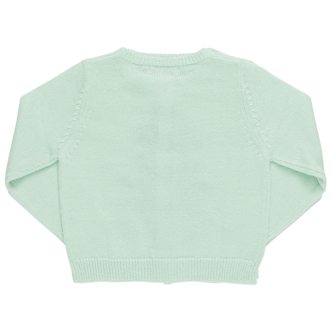 Girls Maude Sweater - Mint Tree