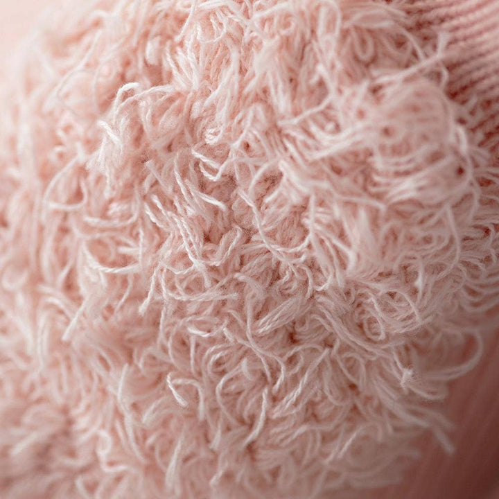 Close up image on the fur detailing on Cuddle+Kind&