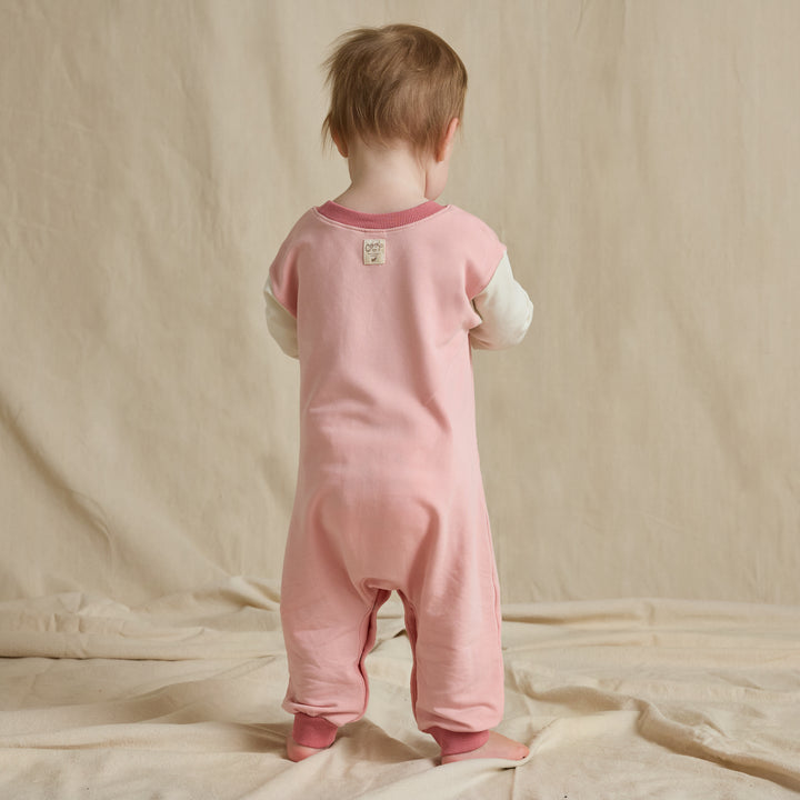 Coop Baby Runaround Jumpsuit - Pink Color Block