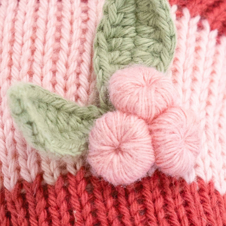 Close up image of the detailing on Cuddle+Kind&