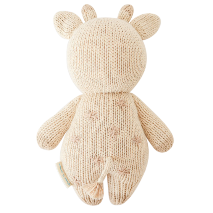 Flat image of the back of Cuddle+Kind&