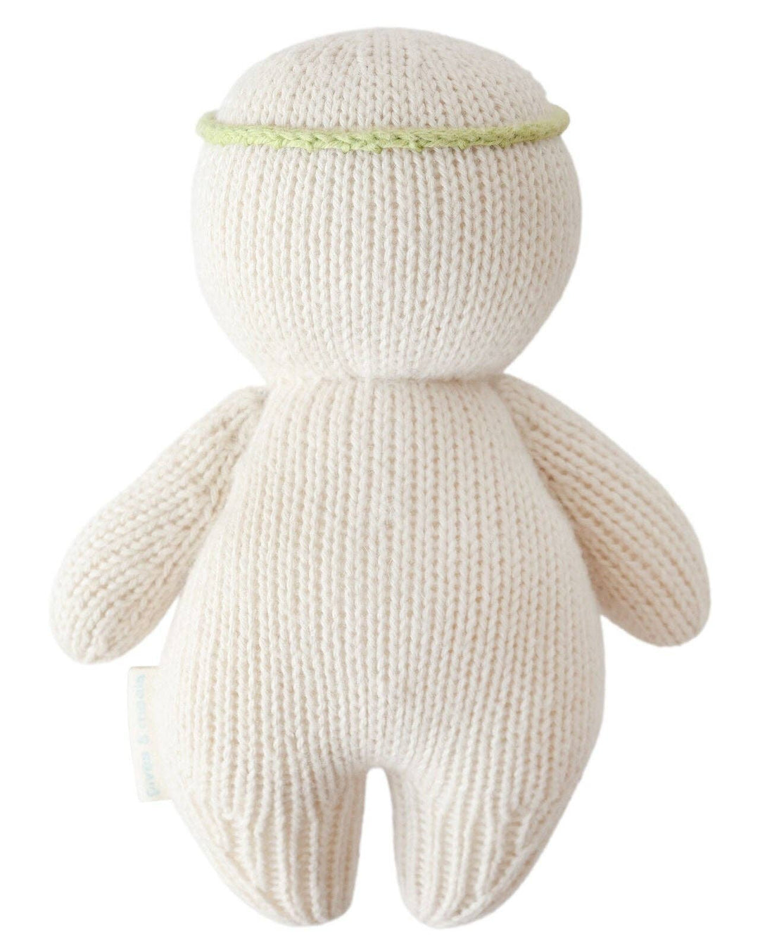 Flat image of the back of Cuddle+Kind&