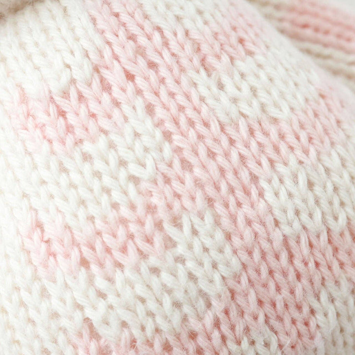 Close up image of the pink bone details on Cuddle+Kind&