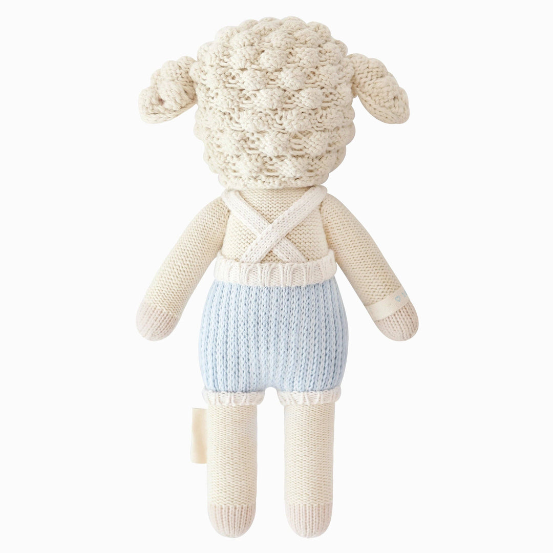 Flat image of the back of Cuddle+Kind&