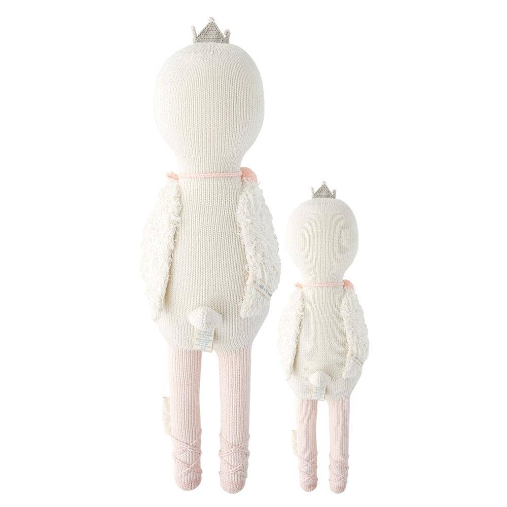 Flat image of the back of both sizes of Cuddle+Kind&