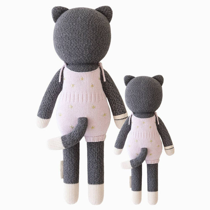Flat image of the back of both sizes of Cuddle+Kind&