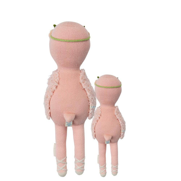 Flat image of the back of both sizes of Cuddle+Kind&