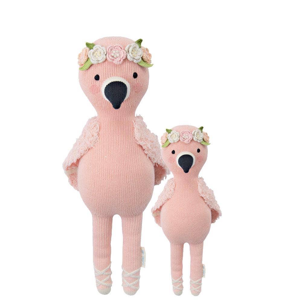 Flat image of the front of both sizes of Cuddle+Kind&