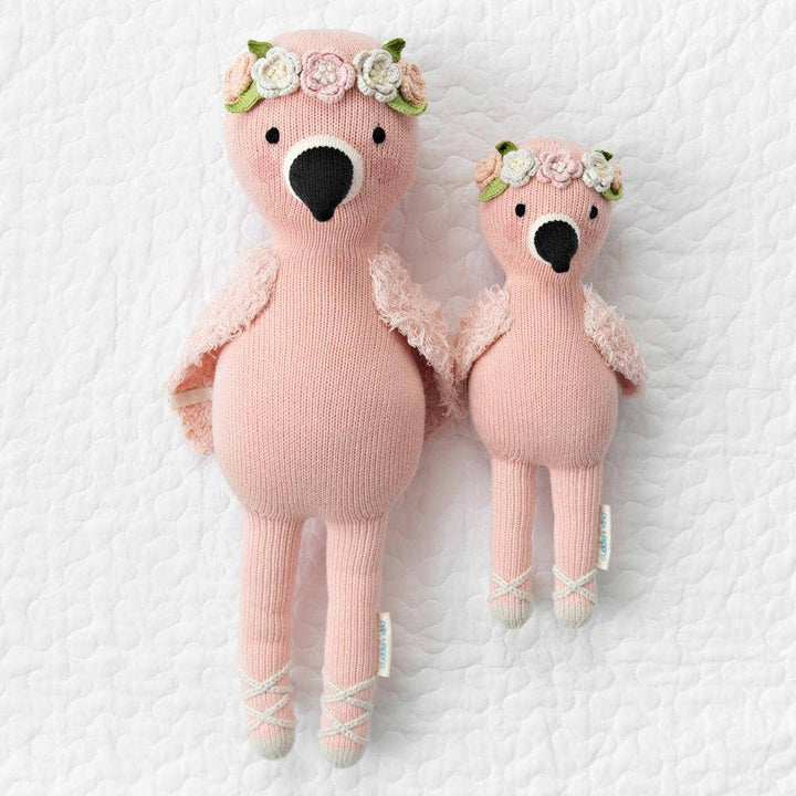 Flat image of the front of both sizes of Cuddle+Kind&