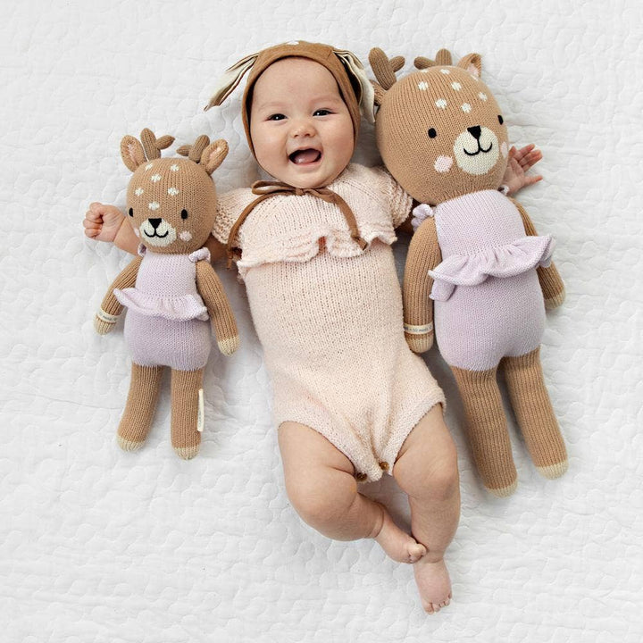 Image of the front of both sizes of Cuddle+Kind&