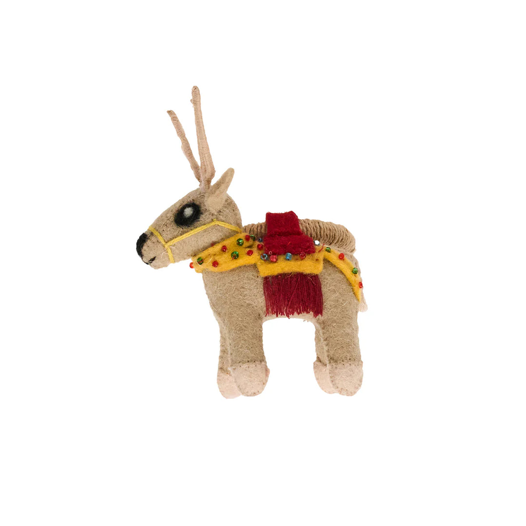 Berry & Thread North Pole Animal Napkin Ring Assorted Set/4