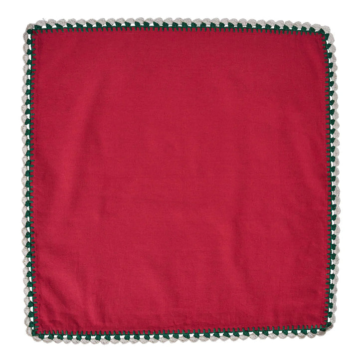 Isadora Napkin Set/4 - Red