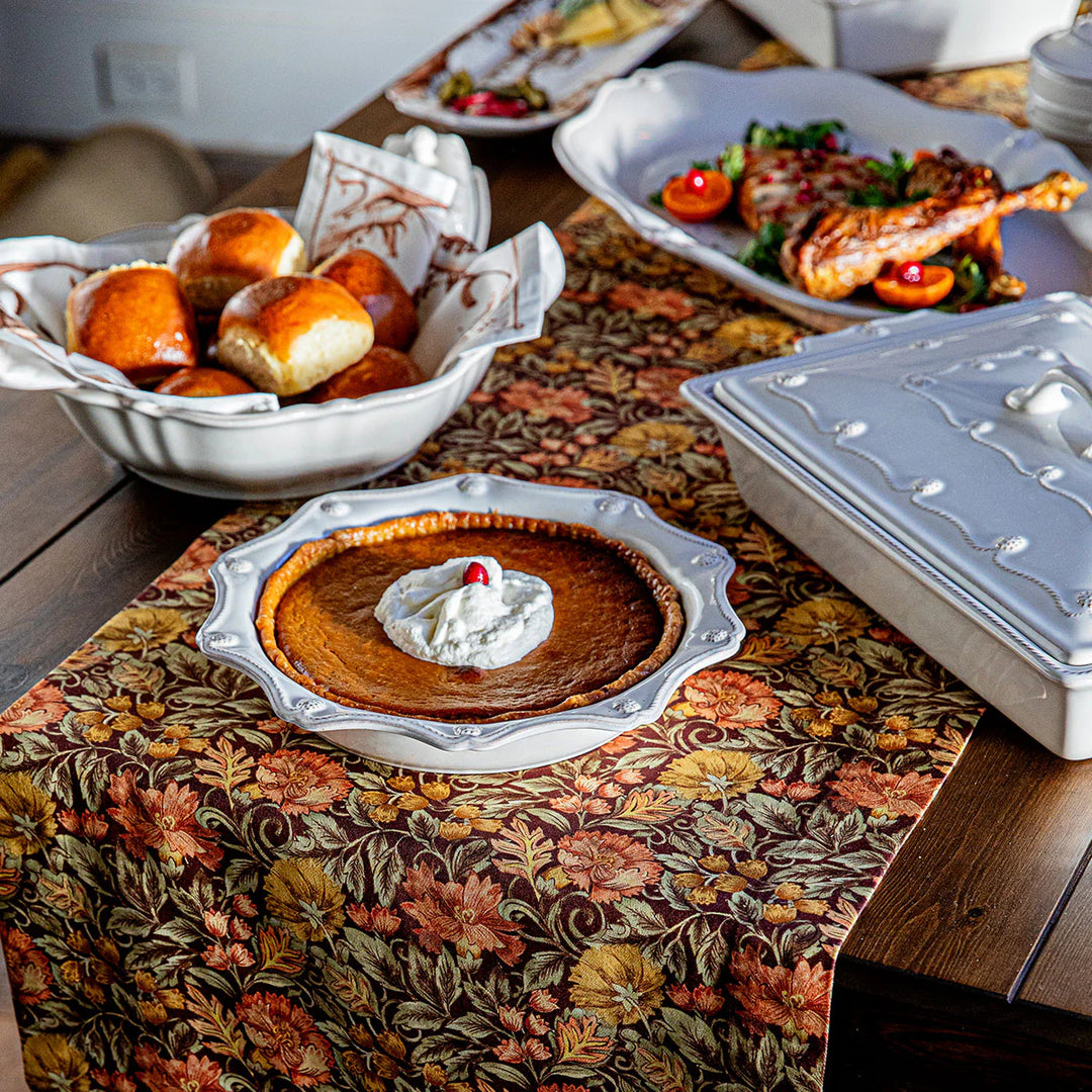 Berry &amp; Thread Pie Dish - Whitewash