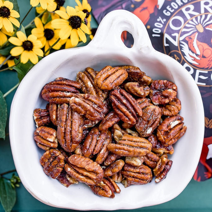 Maple Glazed Pecans