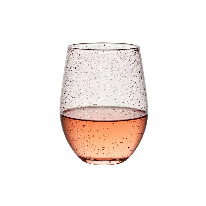 Provence Stemless Wine Glass - Blush