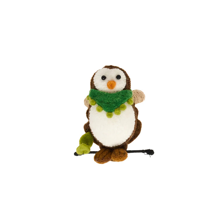 Berry & Thread North Pole Animal Napkin Ring Assorted Set/4