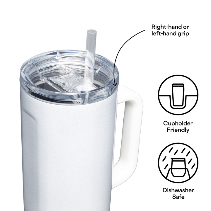 CRUISER INSULATED TUMBLER WITH HANDLE