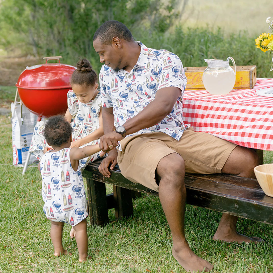 Mens Jack Shirt - Grilling Out