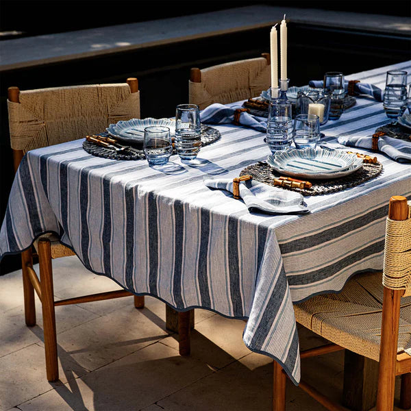 Cabana Stripe 60" x 120" Tablecloth