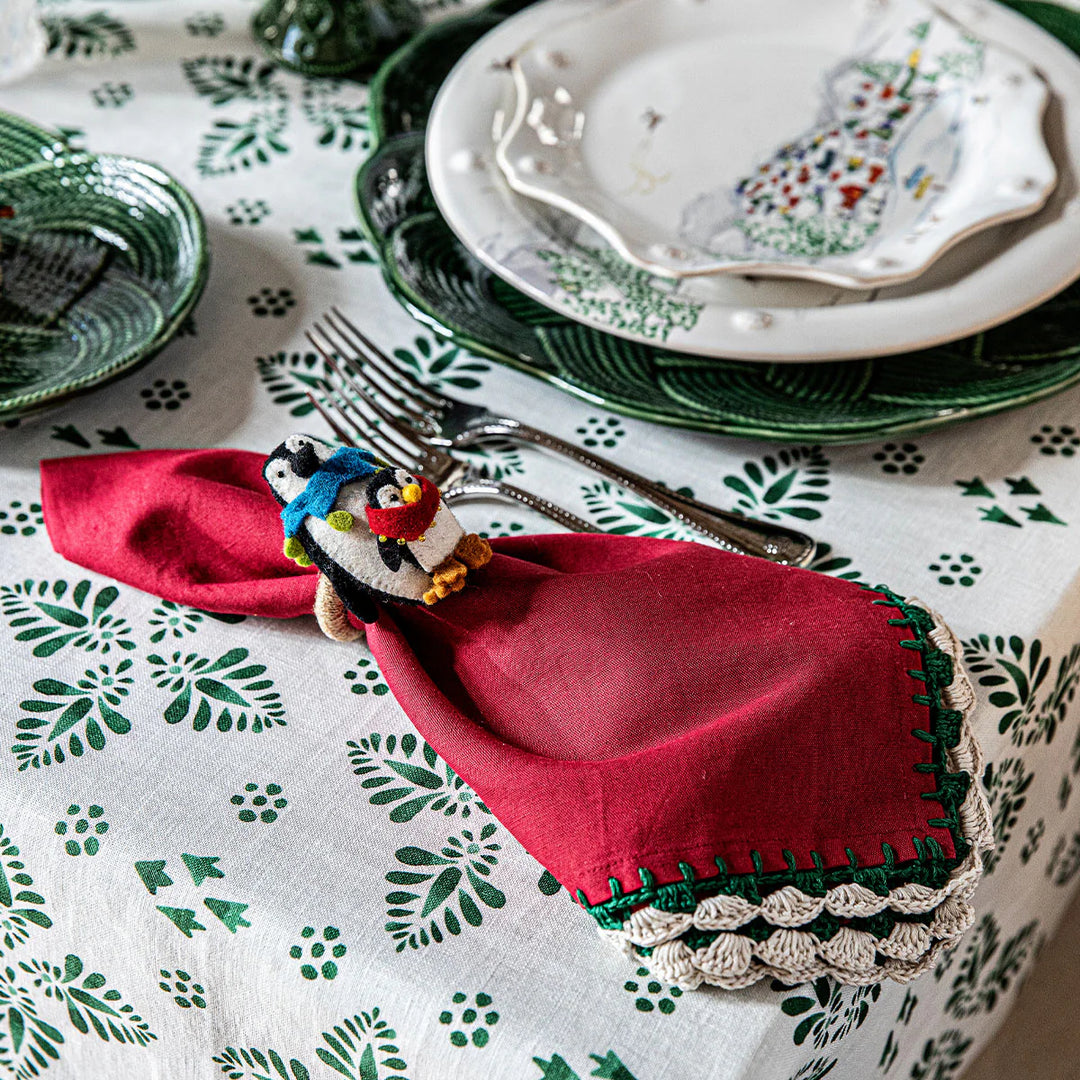 Isadora Napkin Set/4 - Red