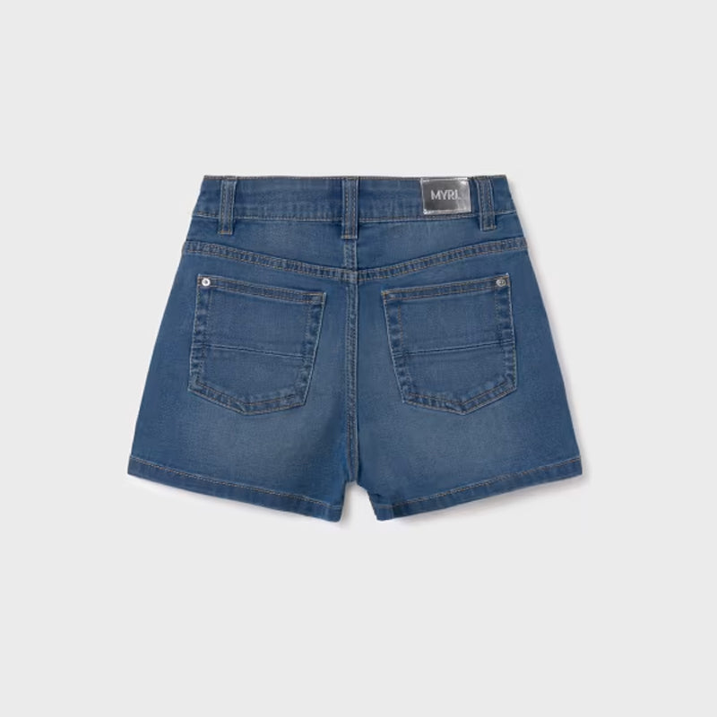 Medium Wash Denim Shorts