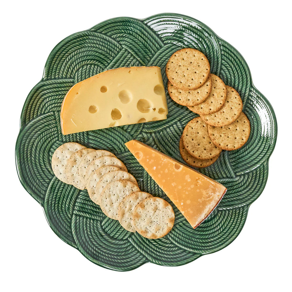 Le Panier Mystic Knot Charger/Platter - Basil