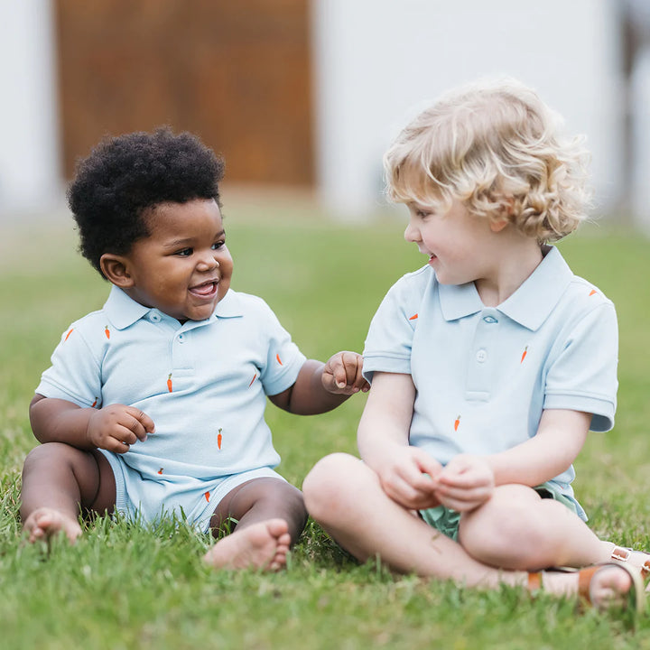 Boys Alec Shirt - Carrot Embroidery