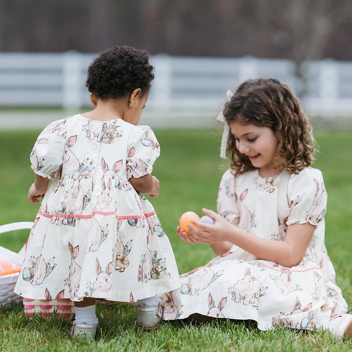 Baby Girls Maribelle Dress Set - Bunny Friends