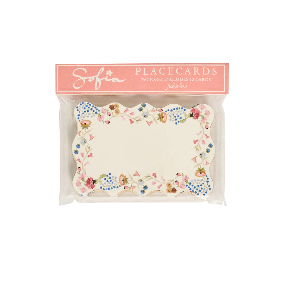Sofia Place Card Set/12 - Multi