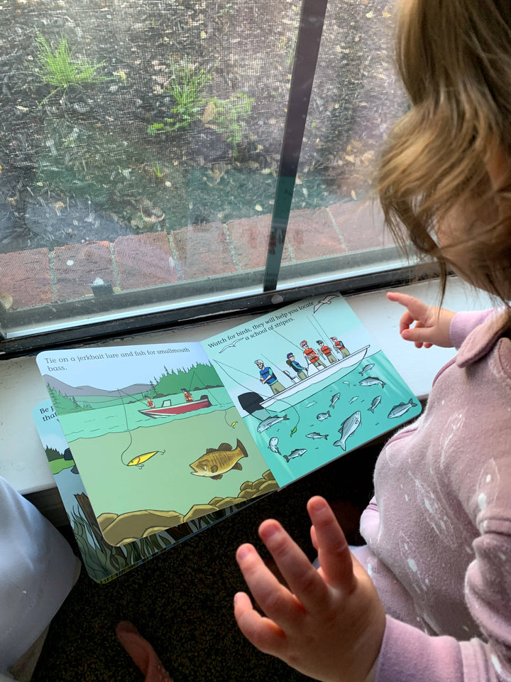 Child reading Good Luck Fishermen children&