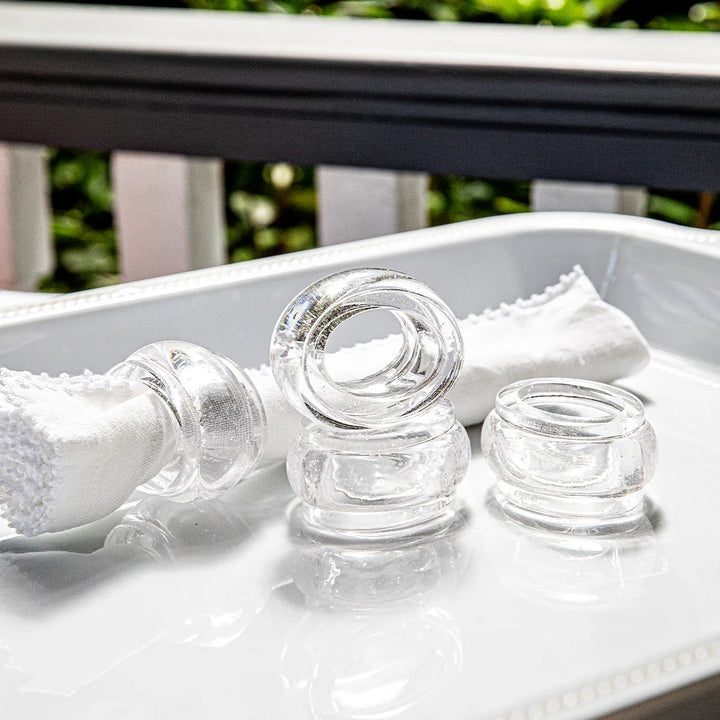 Provence Napkin Ring Set/4