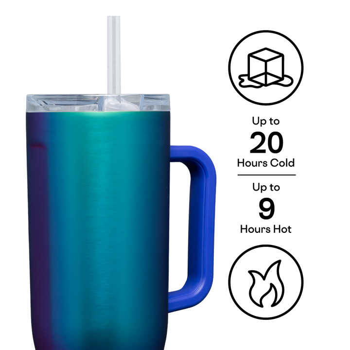 CRUISER INSULATED TUMBLER WITH HANDLE