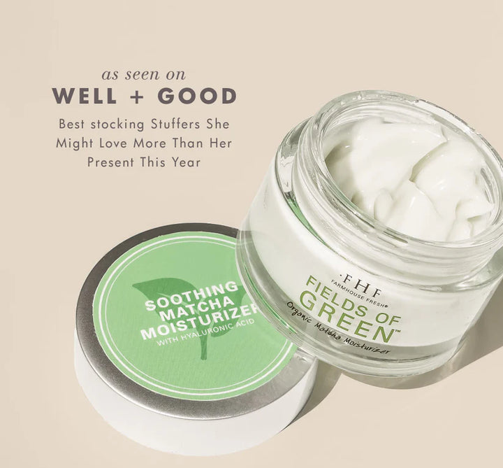 Fields of Green: Organic Matcha Ultra-Soothing Moisturizer