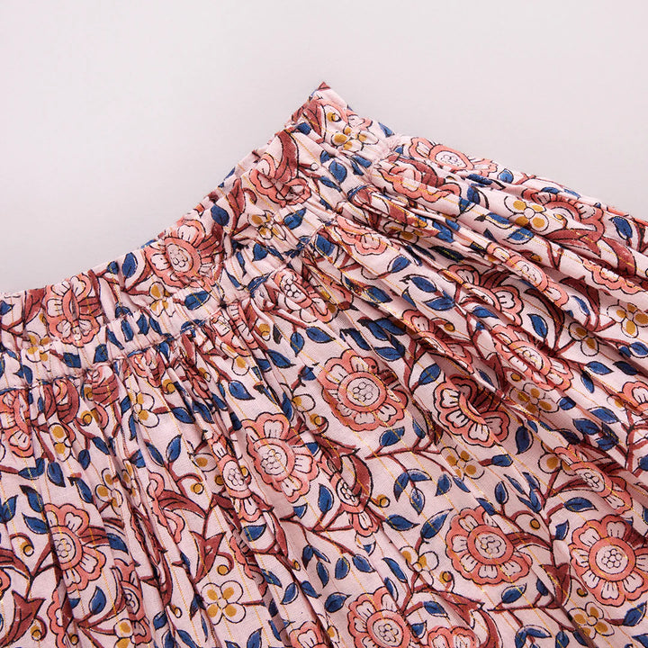 Girls Theodore Skirt - Pink Blossom