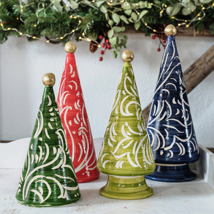 Foresta Green Scroll Tree