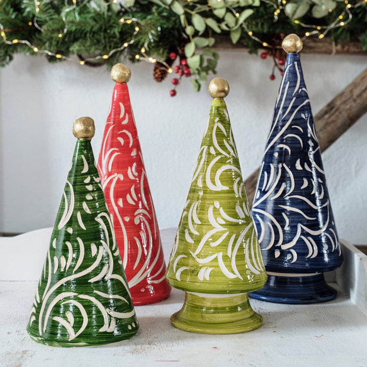 Foresta Red Scroll Tree
