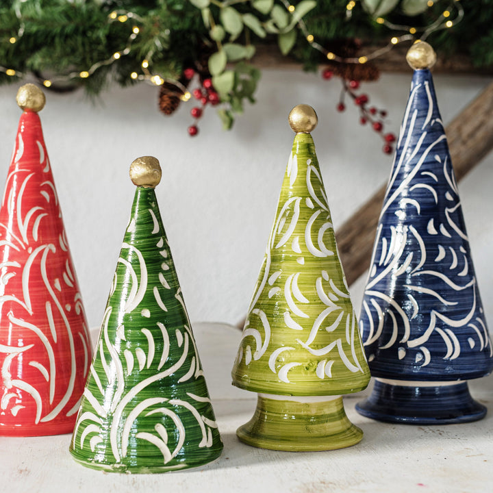 Foresta Green Scroll Tree