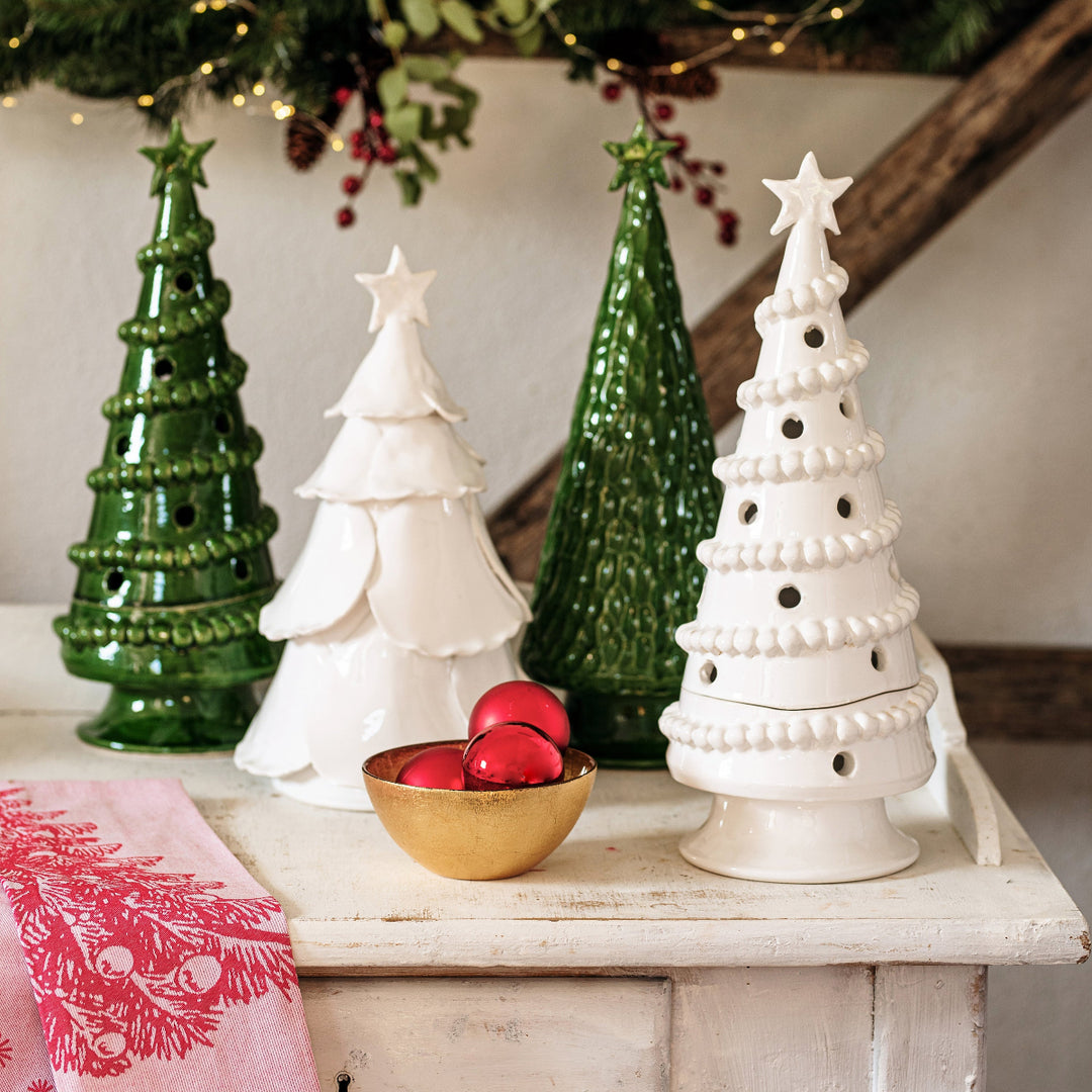 Foresta White Large Garland Tree