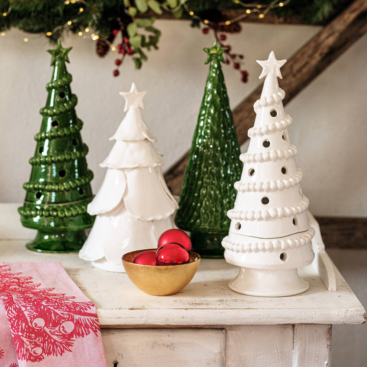 Foresta White Large Garland Tree
