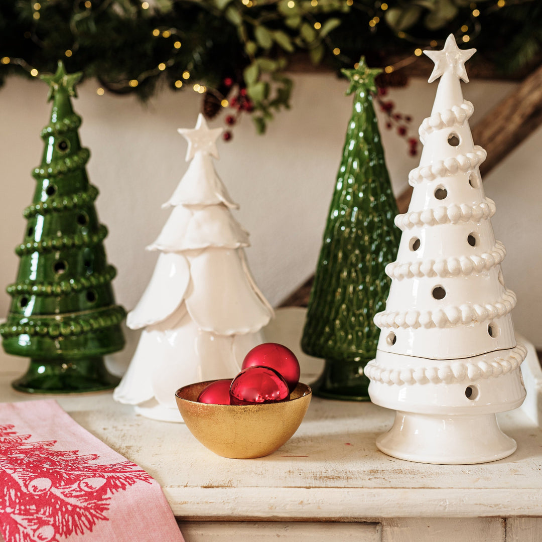 Foresta White Large Garland Tree