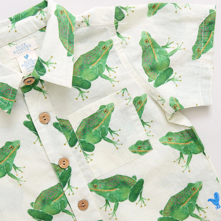 Boys Jack Shirt - Frogs