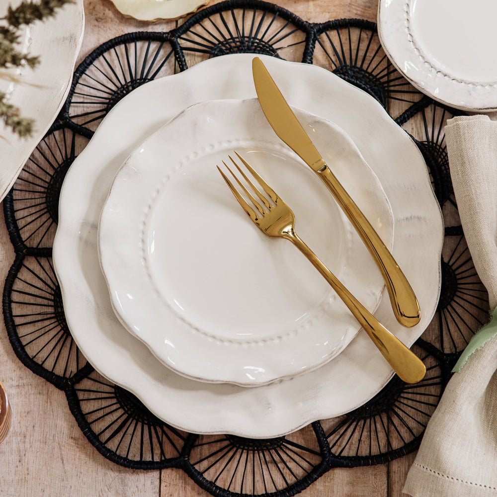 Giorno White Dinner Plate