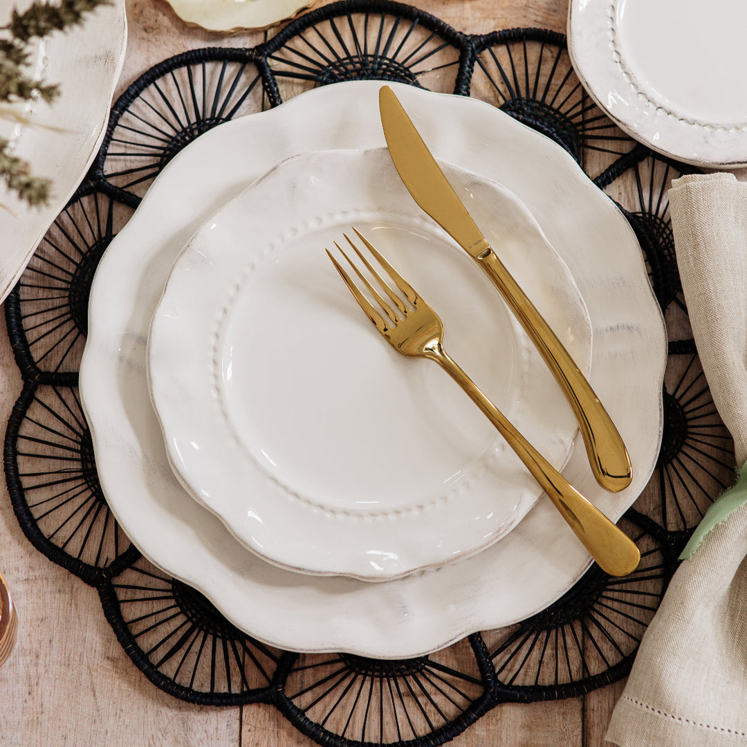 Giorno White Dinner Plate
