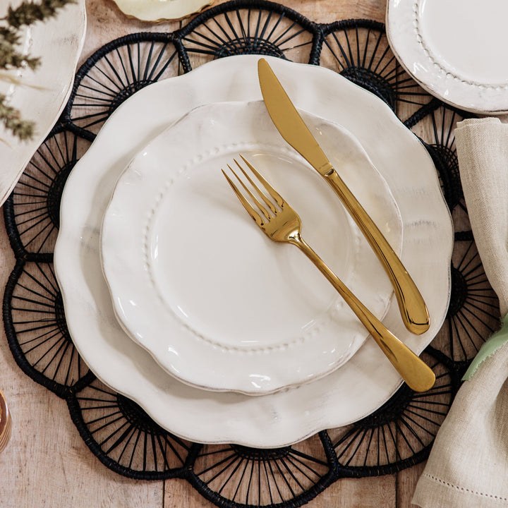 Giorno White Dinner Plate