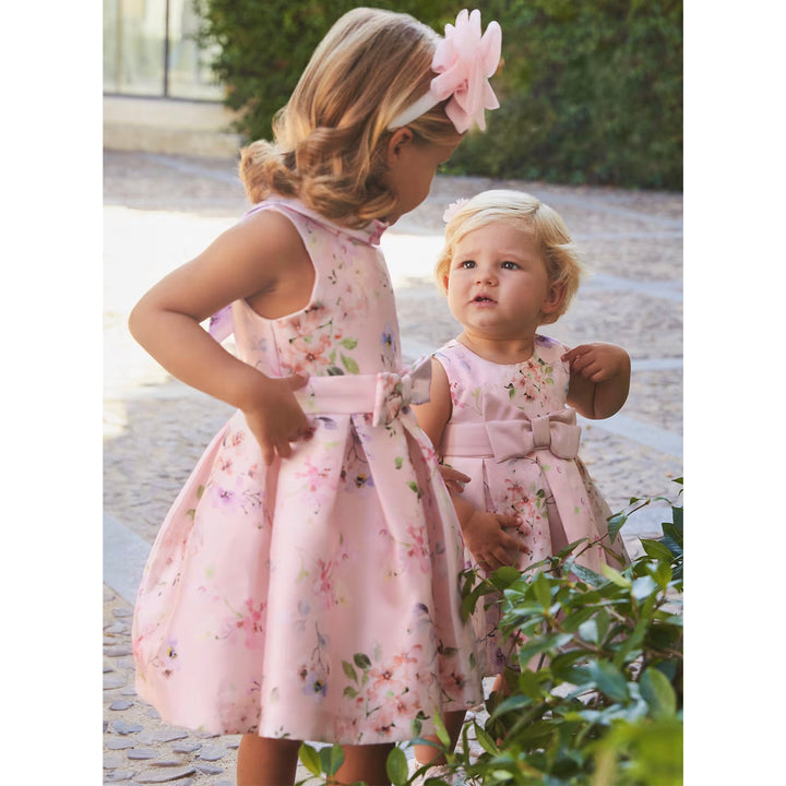Cake Print Mikado Dress