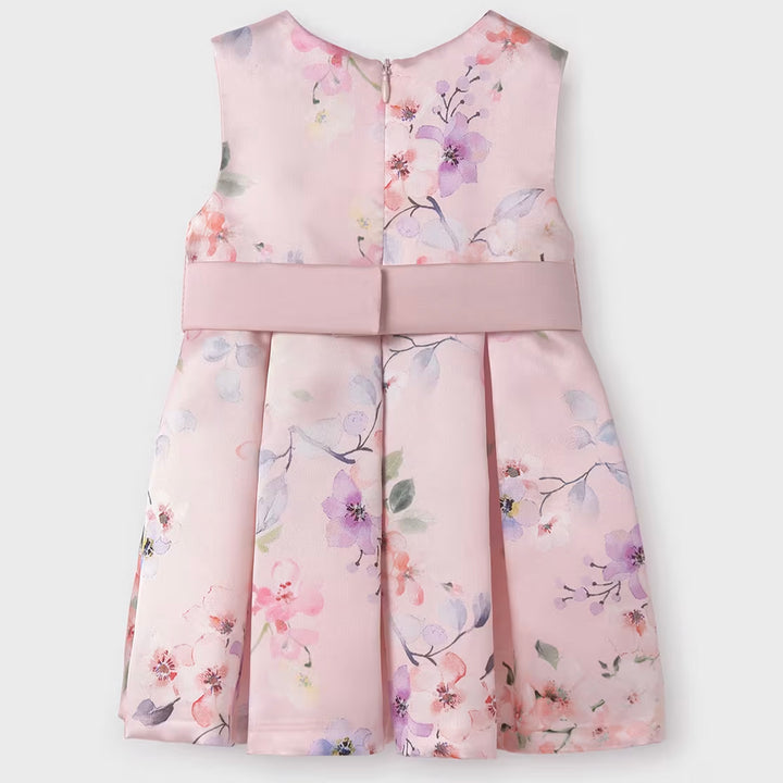 Cake Print Mikado Dress