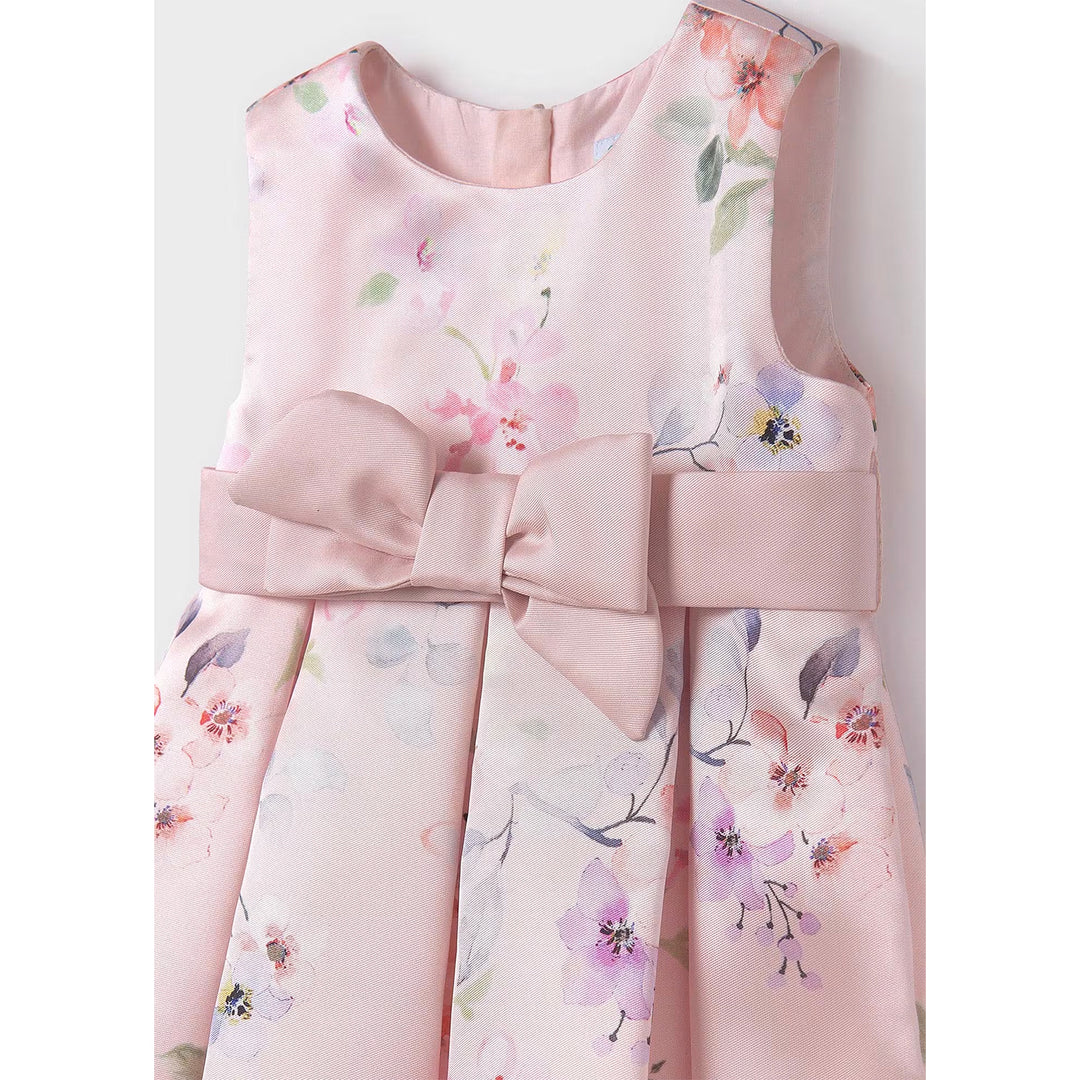 Cake Print Mikado Dress