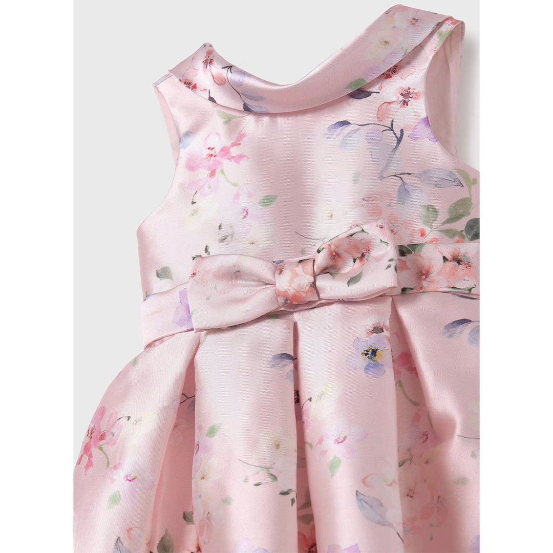 Cake Print Mikado Dress