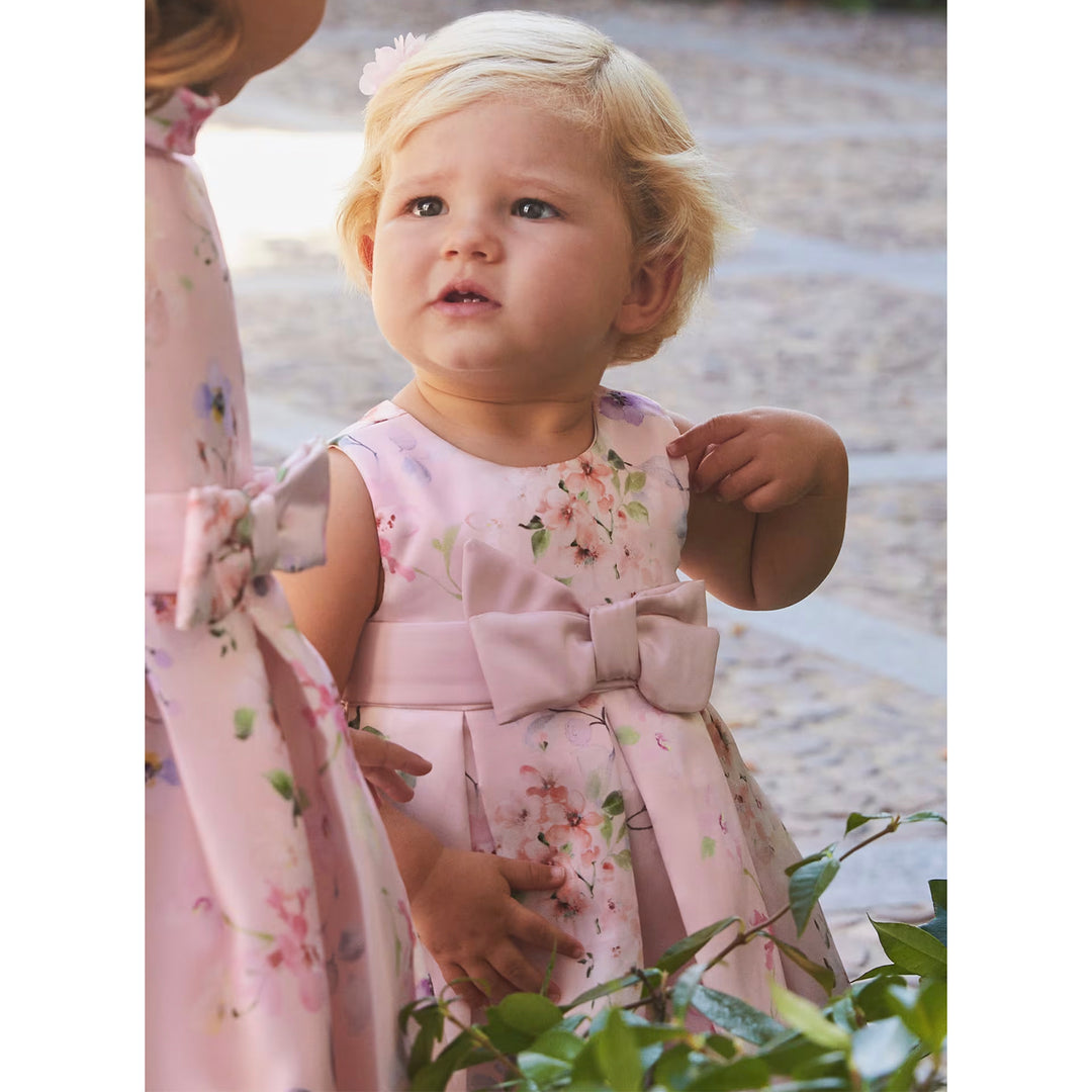 Cake Print Mikado Dress